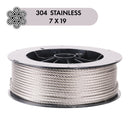 PRO Strand 7x19 Type 304 Stainless Steel Cable