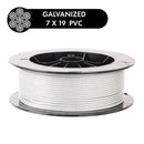 PRO Strand 7x19 Vinyl Coated Hot Dip Galvanized Steel Cable