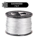 PRO Strand 7x7 Hot Dip Galvanized Steel Cable