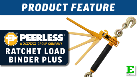 Peerless Quikbinder Plus Ratchet Load Binder | E-Rigging Products