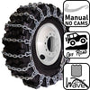 pewag 8.2mm, starWave, Ladder Pattern Tire Chains without Cams - for Skid Steer - Pair - USASSE12165-2