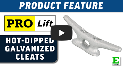 Pro Lift Galvanized Cleats | E-Rigging Products