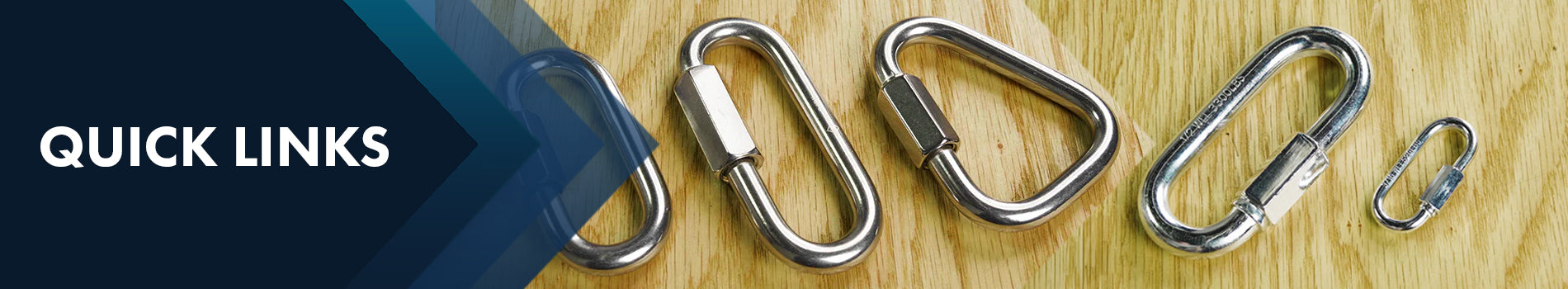 Quick Links for Chain and Rope | Multiple Sizes
