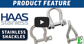 HAAS Stainless Steel Shackles