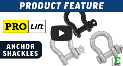 Pro Lift Anchor Shackles