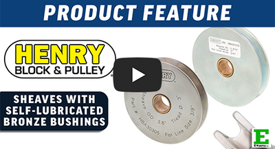 Henry Block & Pulley Sheaves
