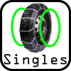 Singles Tire Chain Configuration