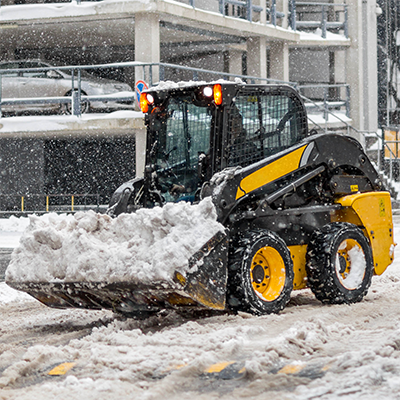 Skid Steer Snow & Traction Tire Chains