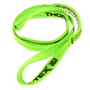 THOR TEX USA 1 Ply 1 inch x 6 foot Eye x Eye Polyester Web Lifting Sling Flat Twisted Eyes
