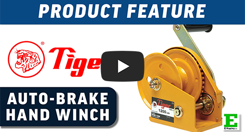 Tiger Lifting Automatic Brake Hand Winches | E-Rigging Products