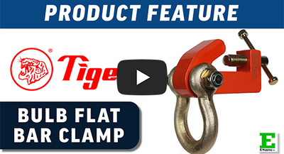 Tiger Lifting Bulb Flat Bar Clamps