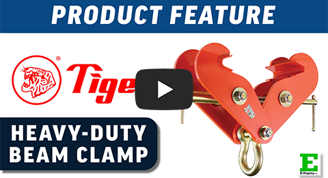 Tiger Lifting Heavy Duty Beam Clamps | E-Rigging Products
