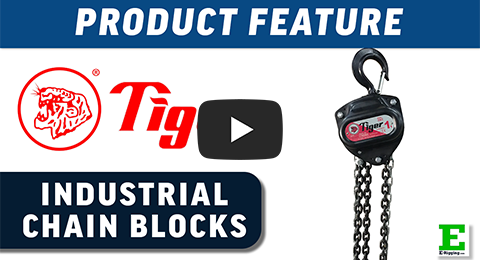 Tiger Lifting Industrial Chain Blocks | E-Rigging Products