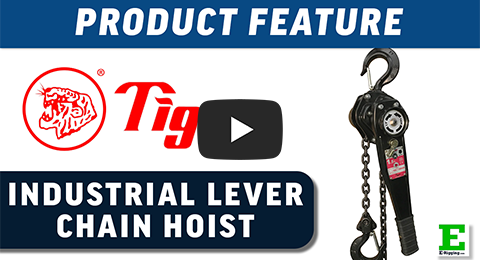Tiger Lifting Industrial Lever Chain Hoist | E-Rigging Products