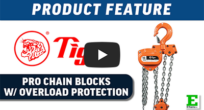 Tiger Lifting Professional Chain Blocks with Overload Protection