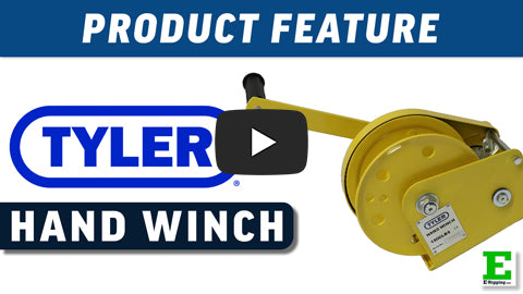 Tyler Tool Painted Hand Winch