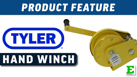 Tyler Tool Painted Hand Winch | E-Rigging Products
