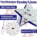 Yachtkeeper Fender Line Rope Features