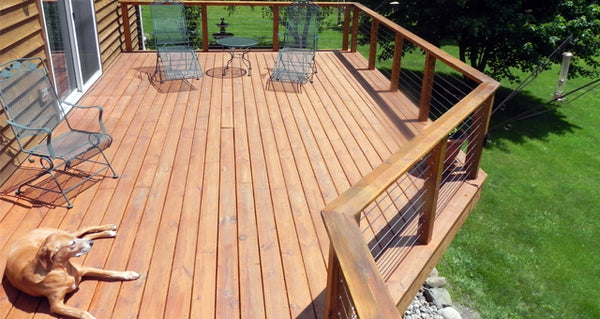 HAAS Cable Railing Deck by William & Trish HAAS Cable Railing Deck by William & Trish