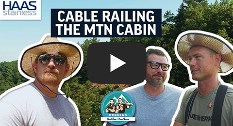 Installing Cable Railing with #PerkinsBuilderBrothers! #cablerailthecountry EP2