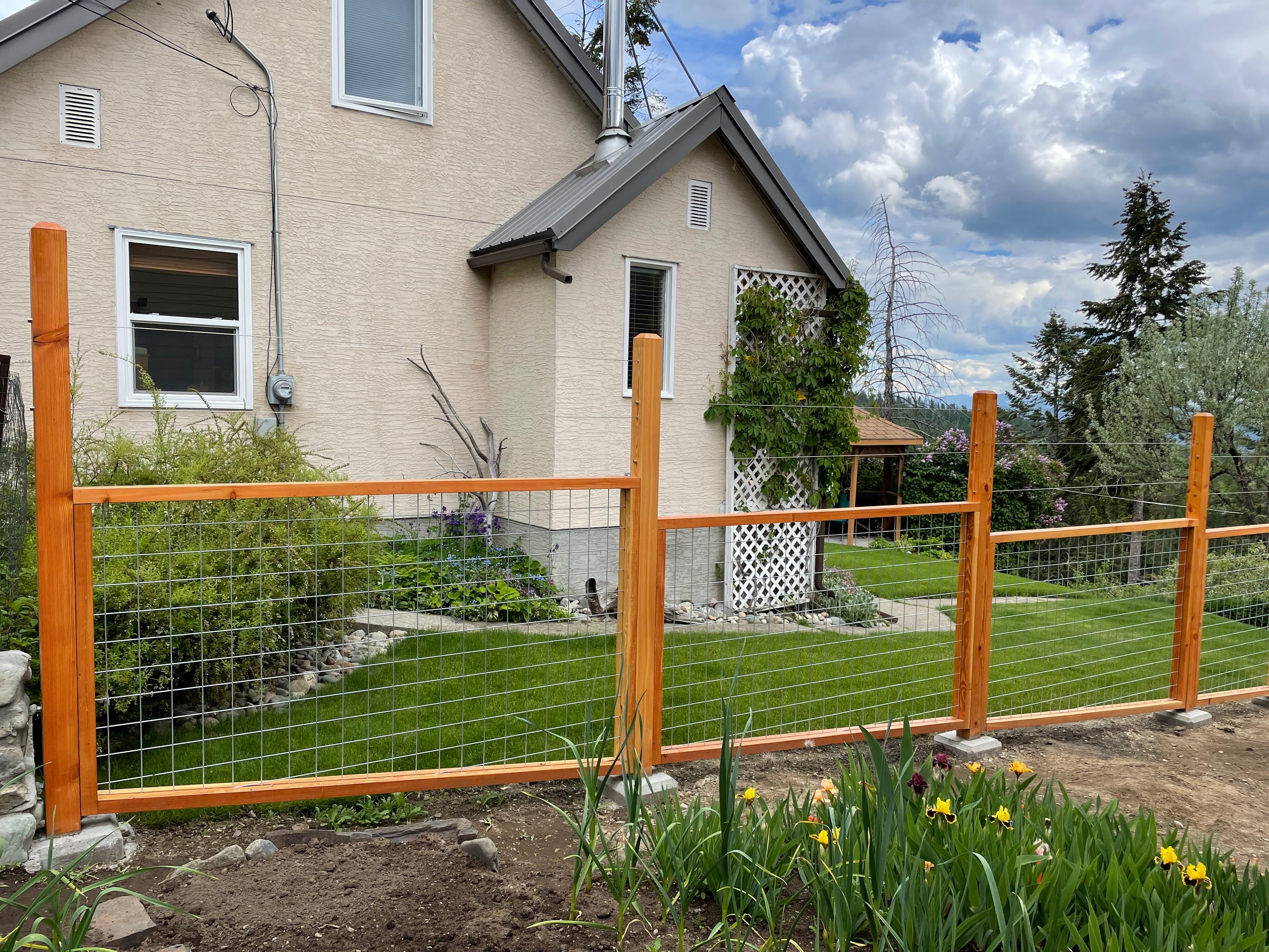 Cable Rail Back Yard Garden Fence Cable Rail Back Yard Garden Fence
