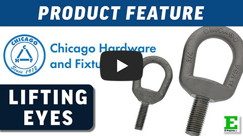 Chicago Hardware Lifting Eyes | E-Rigging Product