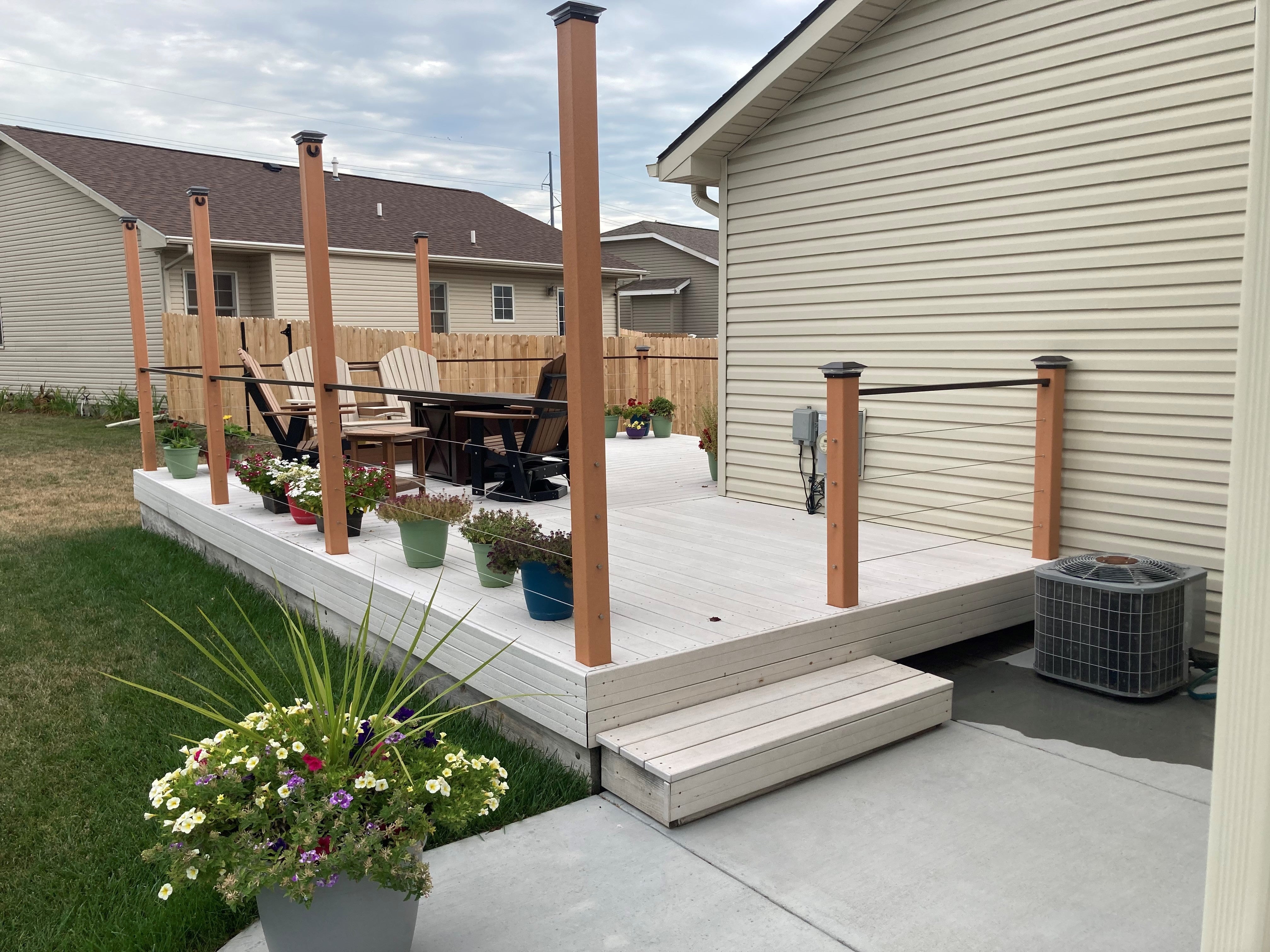 Deck Back View July 2022