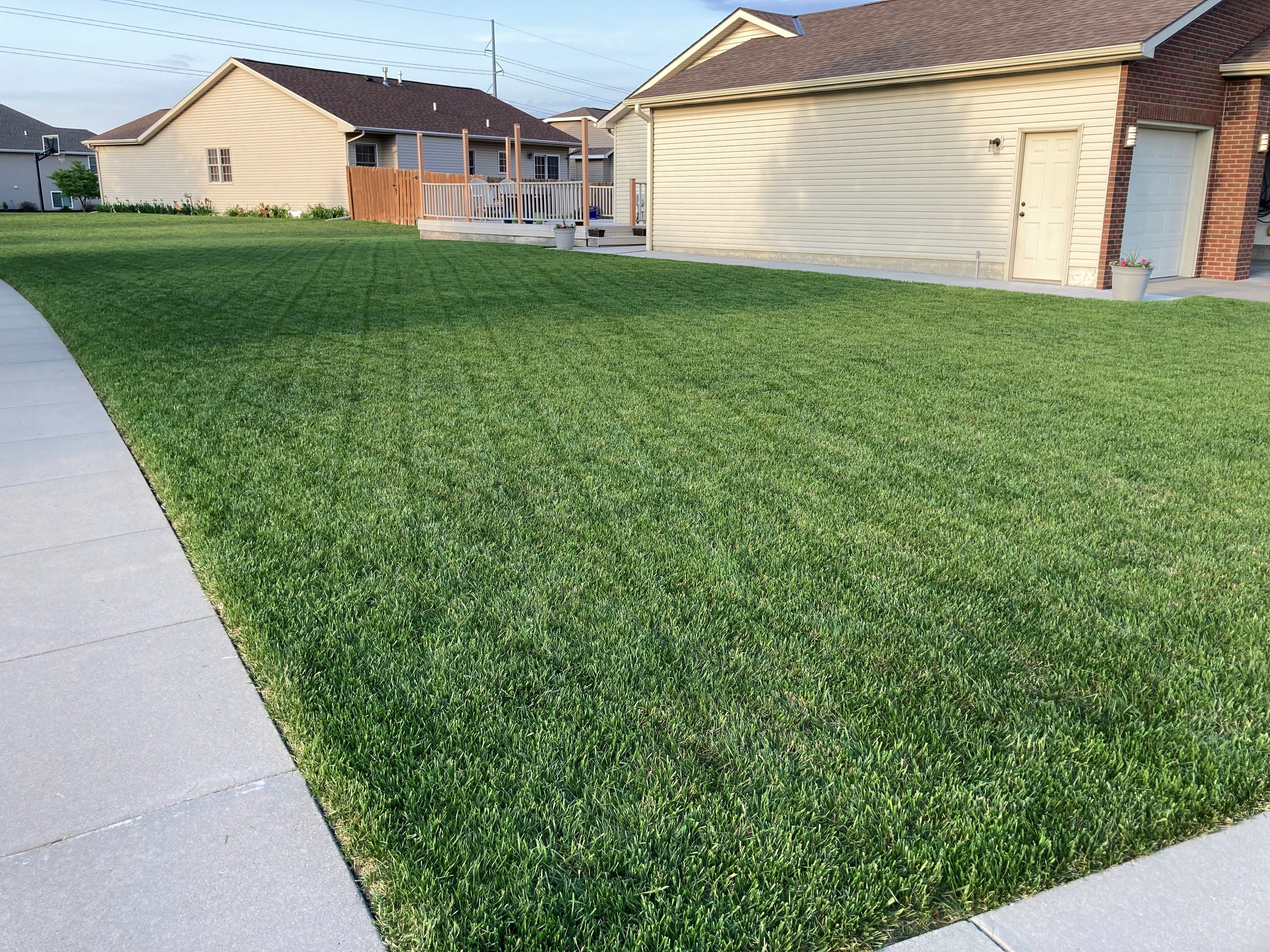 Deck Before View July 2022