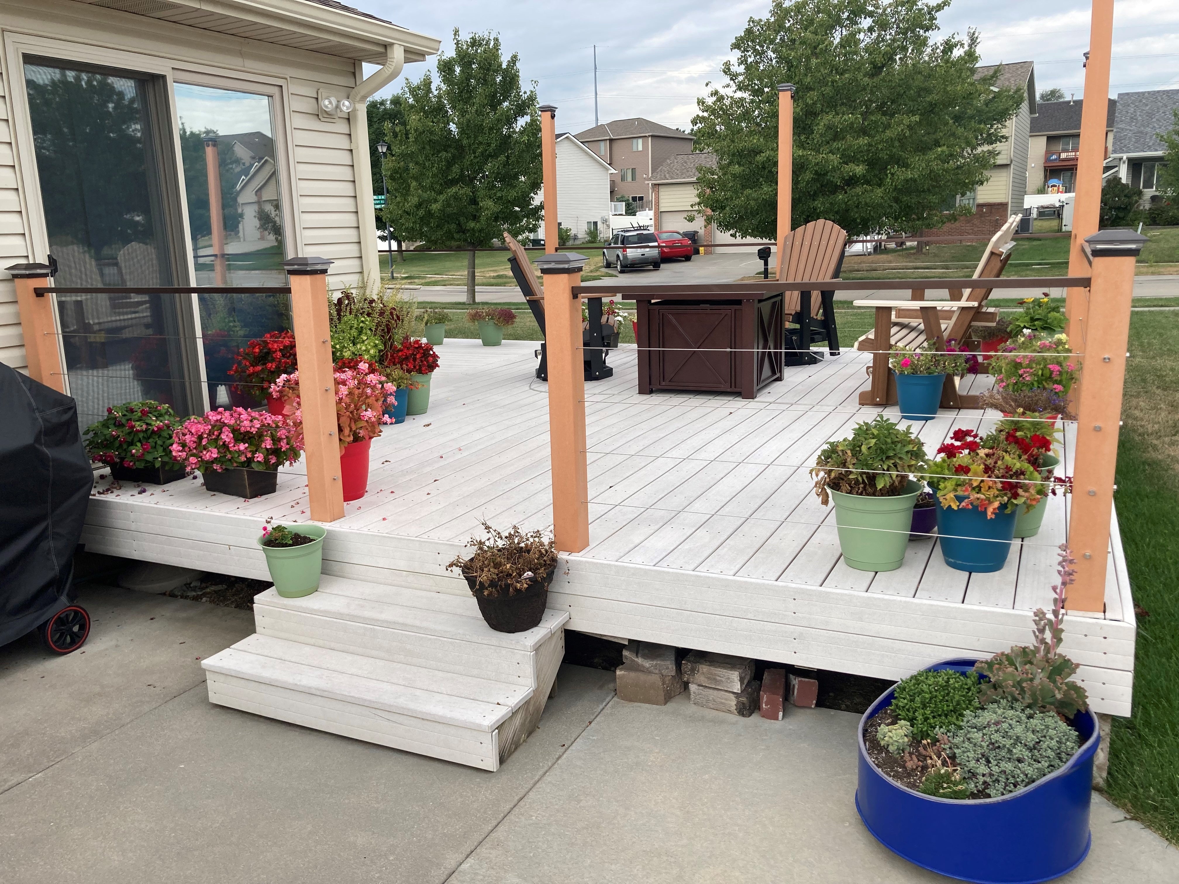 Deck Front View July 2022