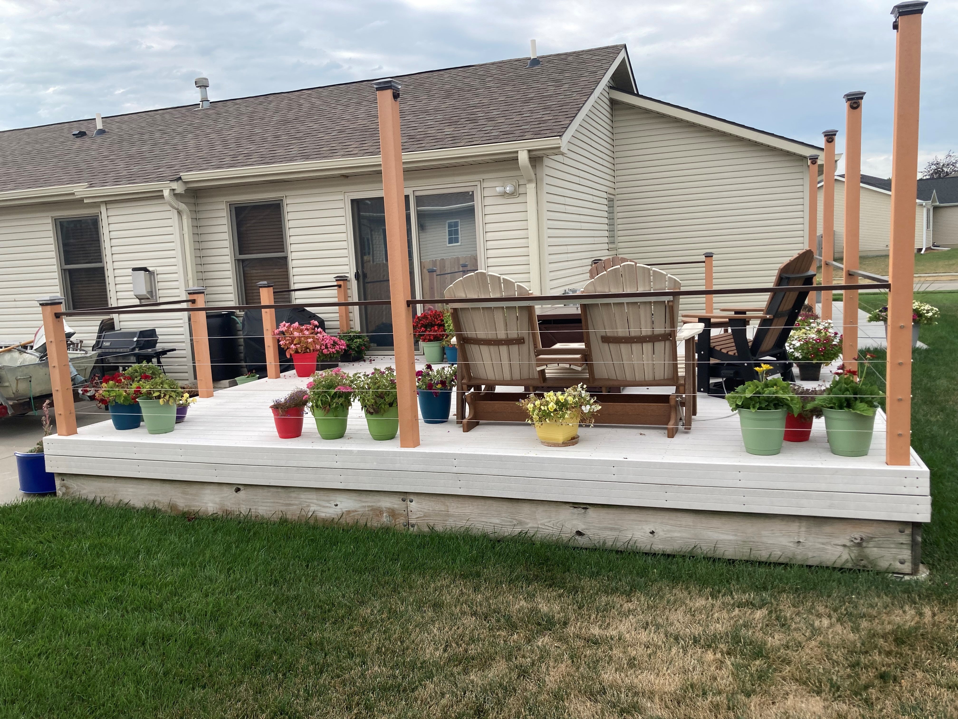 Deck Side View July 2022
