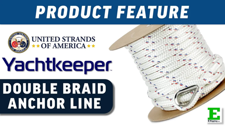 Yachtkeeper Double Braid Anchor Lines | E-Rigging Products