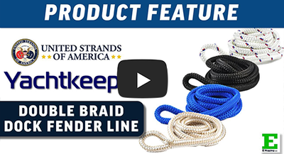 Yachtkeeper Nylon Dock Fender Lines