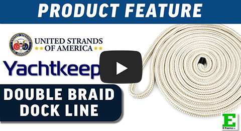 Yachtkeeper Nylon Dock Lines | E-Rigging Products