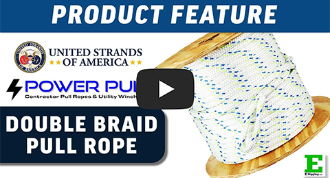 1/2 x 300' Double Braid Pull Rope