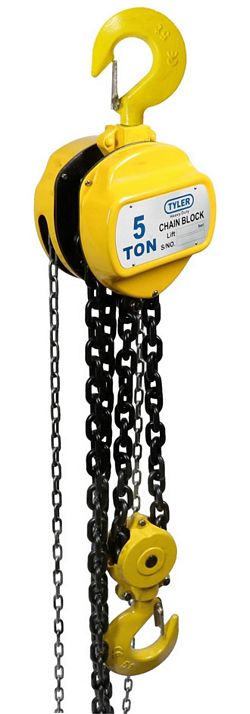 Tyler Tool Chain Hoists: 5 Ton