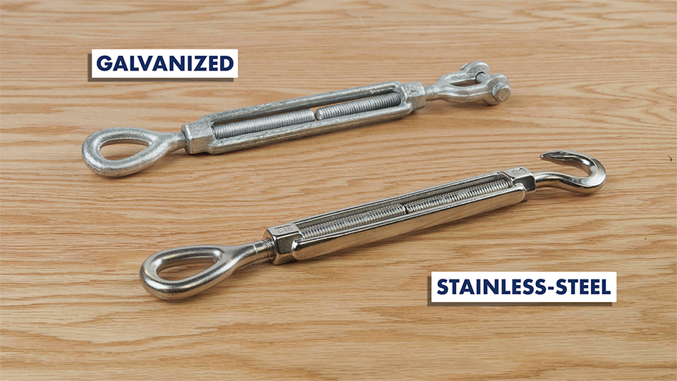 galvanized-stainless-turnbuckle-comparison galvanized-stainless-turnbuckle-comparison
