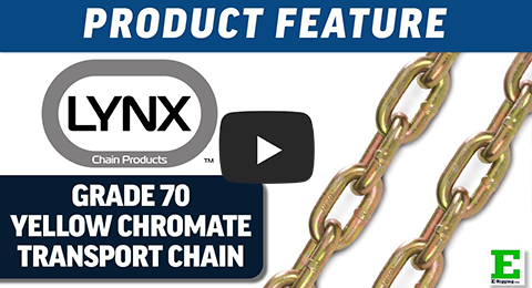 Lynx G70 Yellow Chromate Transport Chain | E-Rigging Products