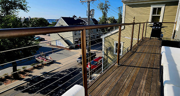 Cantiliever Cable Railing Deck Cantiliever Cable Railing Deck