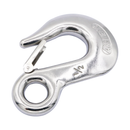 1/2" Type 316 Stainless Steel Slip Hooks with Eye