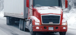 heavy truck snow traction tire chains cropped