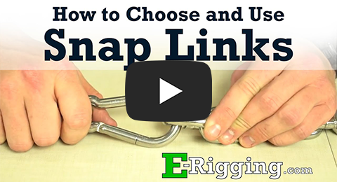 How to Choose and Use Chain Snap Links, Spring Snaps, Carabiners