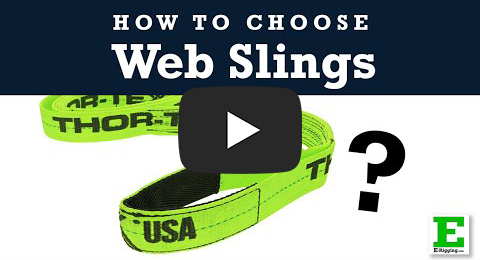 How to Choose the Right Web Sling | Thortex Lifting Slings Review