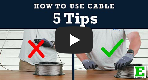 5 Quick Tips for Using Cable | Best Ways to Prevent Unspooling and Injury