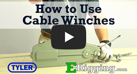 How to Operate a Manual Cable Winch - Tyler Tool Manual Cable Winches