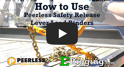 How to Use Peerless Safety Release Lever Load Binders