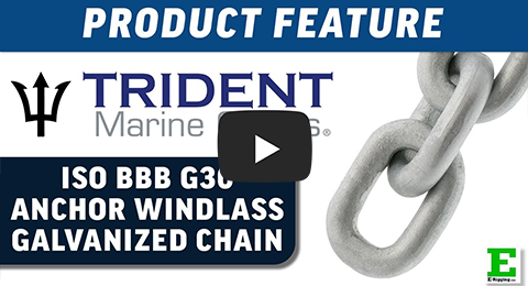 Trident Marine BBB Anchor Windlass Chain | E-Rigging Products