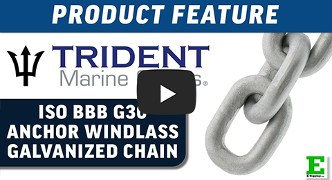 Trident Marine BBB Anchor Windlass Chain | E-Rigging Products Trident Marine BBB Anchor Windlass Chain | E-Rigging Products