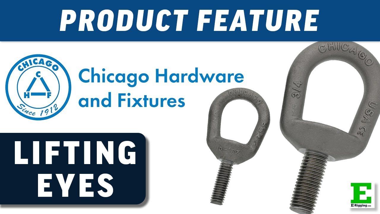 Chicago Hardware Lifting Eyes | E-Rigging Product