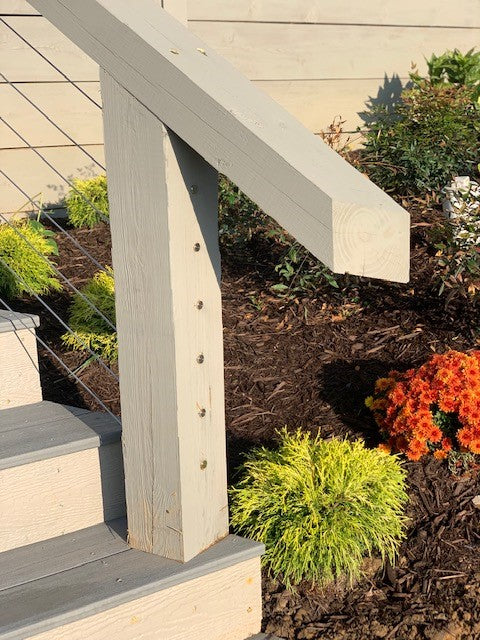Porch Cable Railing Stairs Porch Cable Railing Stairs