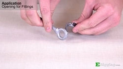 Opening Thimble With Hand And Eyebolt